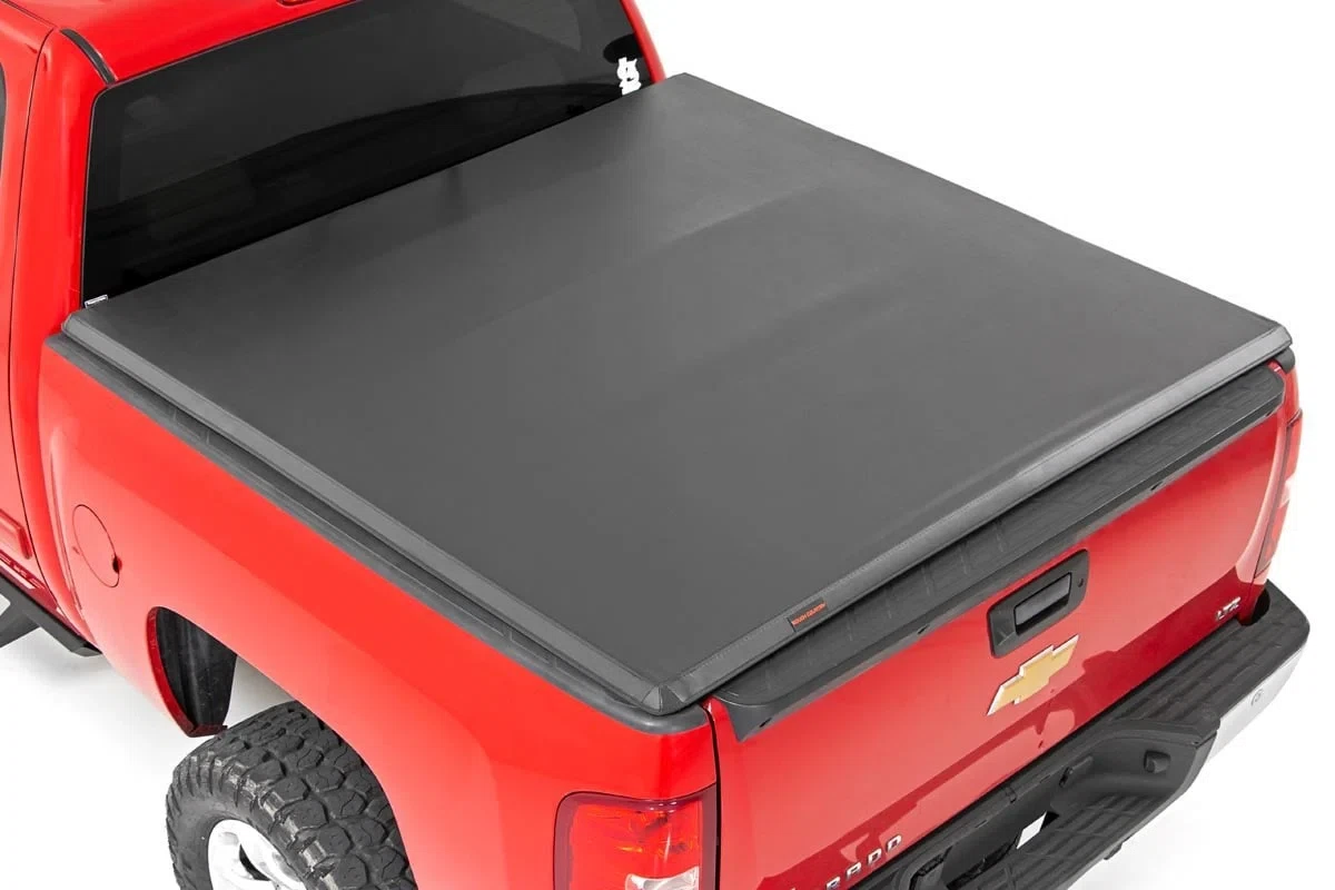 Soft Tri-Fold Bed Cover - 5'9_ Bed - Chevy_GMC 1500 (07-13)
